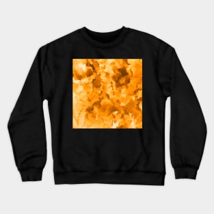 Pumpkin Orange Texture Crewneck Sweatshirt